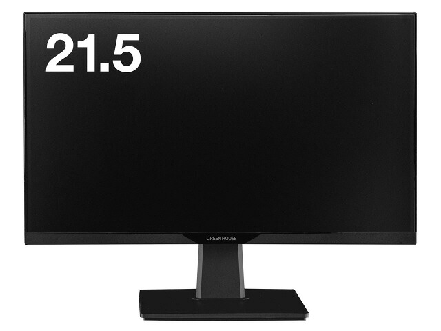 【ポイント10倍】 【代引不可】グリーンハウス PCモニター・液晶ディスプレイ GH-LCW22P-BK [21.5インチ] 【P10倍】