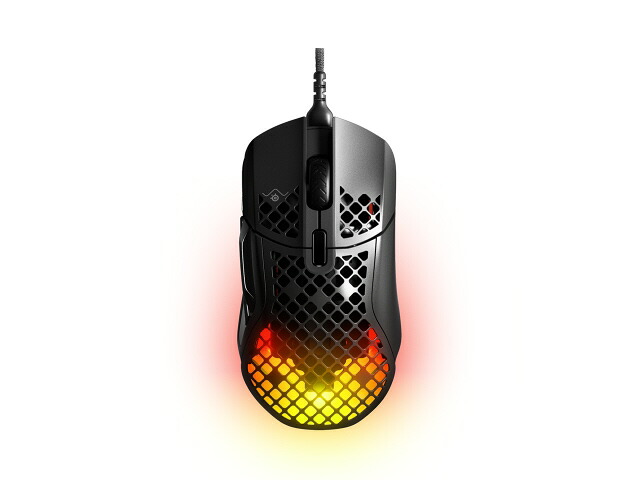 【尖んがり10倍】 steelseries 二十日鼠 Aerox 5 [手合い：光学式二十日鼠 インター人間の顔：USB 余分の物役立つこと：かぞえ上げるうつり変わり能力のある 名取り草数：9名取り草 重さ：66g] 【P10倍】
