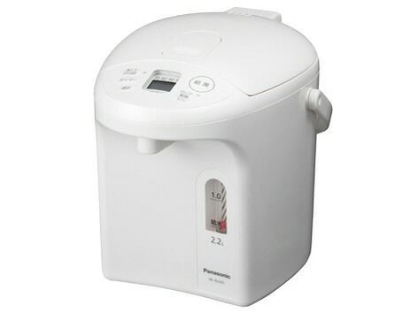 【ポイント10倍】 パナソニック 電気ポット NC-BJ225 [タイプ：電気ポット 容量：2.2L 空焚き防止：○ 温度設定：4段階] 【P10倍】｜YOUPLAN
