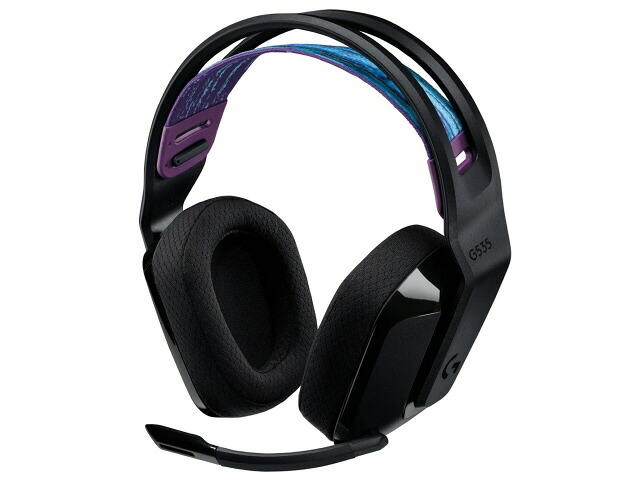 【ポイント10倍】 ロジクール ヘッドセット G535 LIGHTSPEED WIRELESS HEADSET G535BK [ヘッドホンタイプ：オーバーヘッド 装着タイプ：両耳用 接続方式：ワイヤレス リモコン：○ ゲーミング：○] 【P10倍】