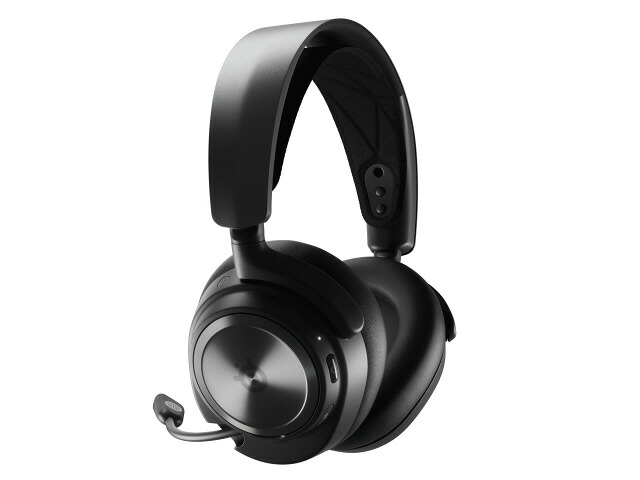 【ポイント10倍】 steelseries ヘッドセット Arctis Nova Pro Wireless [ブラック] [ヘッドホンタイプ：オーバーヘッド プラグ形状：ミニプラグ 装着タイプ：両耳用 接続方式：ワイヤレス/ワイヤード(有線) リモコン：○ ゲーミング：○] 【P10倍】｜YOUPLAN