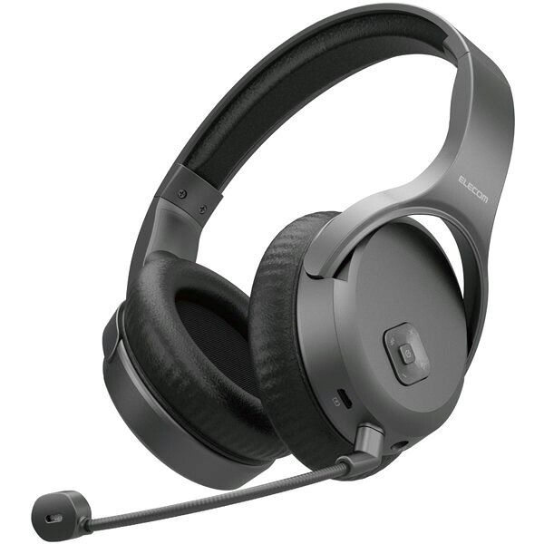 【ポイント10倍】 エレコム ヘッドセット HS-HPW01BK [ヘッドホンタイプ：オーバーヘッド プラグ形状：ミニプラグ 装着タイプ：両耳用 接続方式：ワイヤレス/ワイヤード(有線) リモコン：○] 【P10倍】｜YOUPLAN