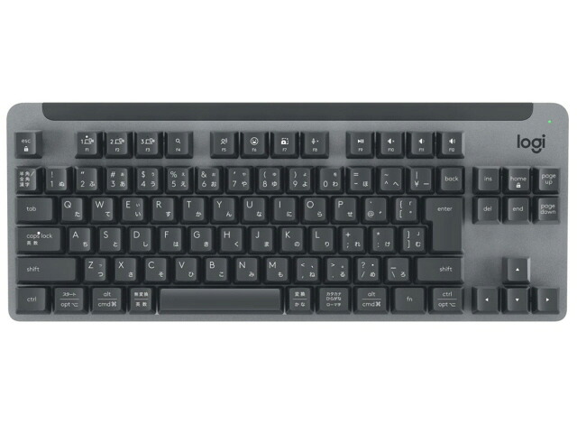 【ポイント10倍】 ロジクール キーボード SIGNATURE K855 K855GR 赤軸 [グラファイト] [キーレイアウト：日本語 キースイッチ：メカニカル インターフェイス：USB/Bluetooth テンキー：なし(テンキーレス) キーストローク：4&plusmn;0.4mm] 【P10倍】｜YOUPLAN