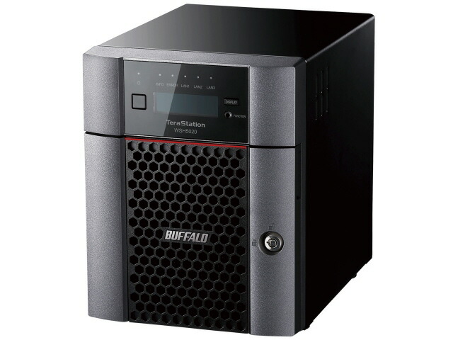 【ポイント10倍】 バッファロー NAS(ネットワークHDD) TeraStation WSS WSH5420DN04W2 [ドライブベイ数：HDDx4 容量：HDD：4TB LAN速度：10GbE] 【P10倍】