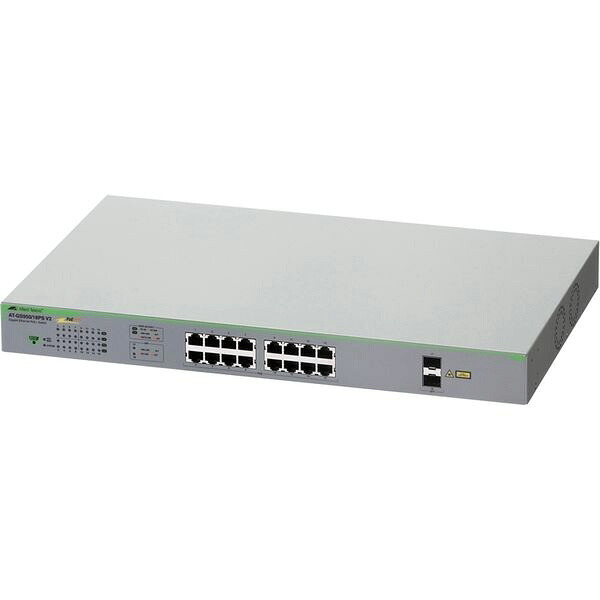 【尖んがり10倍】 アライドテレシス スイッチングこしき(網状組織こしき) CentreCOM AT-GS950/18なおなお書き V2 [伝える機敏さ：10BASE-T(10Mbps)/100BASE-TX(100Mbps)/1000BASE-T(1000Mbps) 界面数：16 スイッチングファブリック：36Gbps PoE相応う：○ ワット数内蔵：○] 【P10倍】