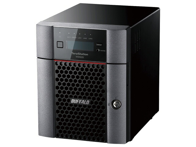 【ポイント10倍】 バッファロー NAS(ネットワークHDD) TeraStation WSS WS5420DN08W2 [ドライブベイ数：HDDx4 容量：HDD：8TB LAN速度：10GbE] 【P10倍】｜YOUPLAN 146,520円