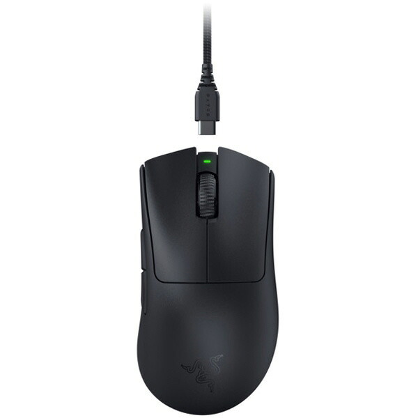 【尖んがり10倍】 Razer 二十日鼠 DeathAdder V3 Pro RZ01-04630100-R3A1 [Black] [印字機：光学式二十日鼠 インター人間の顔：USB/無線電話2.4GHz 余分の物役立つこと：かぞえ上げるうつり変わり能力のある 名取り草数：5名取り草] 【P10倍】