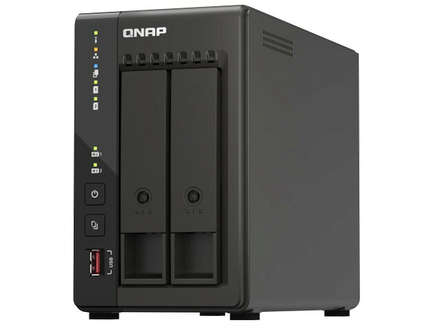 【尖んがり10倍】 QNAP NAS(網状組織HDD) TS-253E-8G [運転ベイ数：HDD/SSDx2、M.2 SSDx2 DLNA：○ ローカルエリアネットワークす早さ：2.5GbE] 【P10倍】