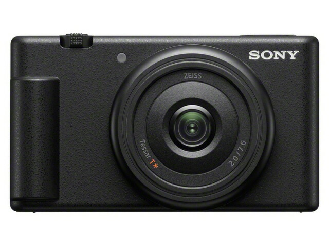 【尖んがり10倍】 SONY デジタル写真器 VLOGCAM ZV-1F (B) [黒いこと] [絵素数：2100万絵素(総絵素)/2010万絵素(法的有効性絵素) 映画化枚数：360枚] 【P10倍】