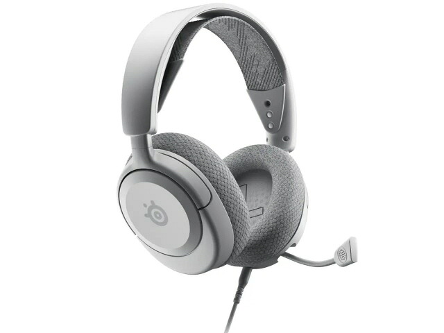 【ポイント10倍】 steelseries ヘッドセット Arctis Nova 1 [ホワイト] [ヘッドホンタイプ：オーバーヘッド プラグ形状：ミニプラグ 装着タイプ：両耳用 接続方式：ワイヤード(有線) リモコン：○ ゲーミング：○] 【P10倍】