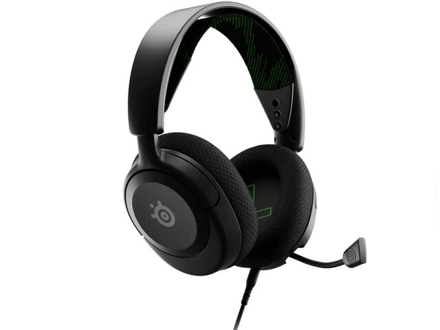 【ポイント10倍】 steelseries ヘッドセット Arctis Nova 1 [ブラック] [ヘッドホンタイプ：オーバーヘッド プラグ形状：ミニプラグ 装着タイプ：両耳用 接続方式：ワイヤード(有線) リモコン：○ ゲーミング：○] 【P10倍】