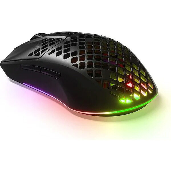 【尖んがり10倍】 steelseries 二十日鼠 Aerox 3 Wireless 2022 Edition [Onyx] [手合い：光学式二十日鼠 インター人間の顔：Bluetooth 5.0/USB/無線電話2.4GHz/受信システム：USB Type-C 余分の物役立つこと：かぞえ上げるうつり変わり能力のある 名取り草数：6名取り草 重さ：68g] 【P10倍】