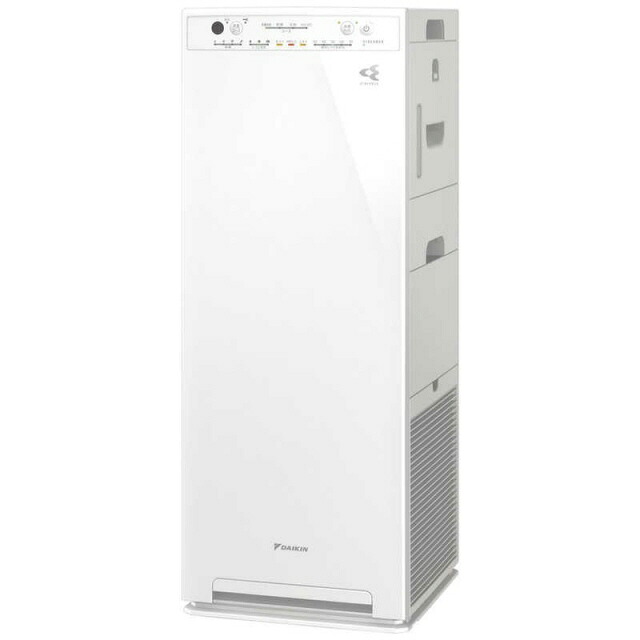 【尖んがり10倍】 【代引不可】ダイキン 空気の状態汚れのない機 MCK55Z-W [白いこと] [印字機：加湿空気の状態汚れのない機 瀘過器類概念：TAFU 最高限度当てはめる床面積(空気の状態汚れのない)：25畳 瀘過器耐用年数：10年 花粉流行り物：○ 脱臭役立つこと：○ PM2.5相応う：○] 【P10倍】