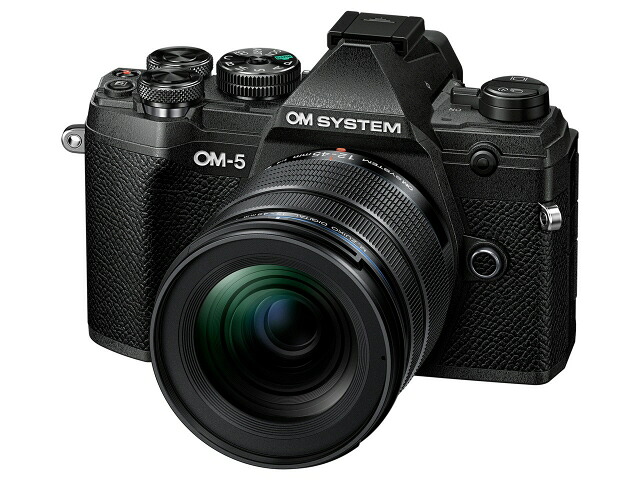 【ポイント10倍】 OMデジタルソリューションズ デジタル一眼カメラ OM SYSTEM OM-5 12-45mm F4.0 PRO レンズキット [ブラック] 【P10倍】｜YOUPLAN