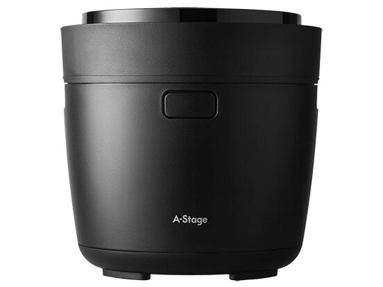 【ポイント10倍】 A-Stage 炊飯器 マルチライスポット RC-A30BK [タイプ：マイコン炊飯器 炊飯量：3合 早炊き：○ 保温時間：12時間] 【P10倍】｜YOUPLAN