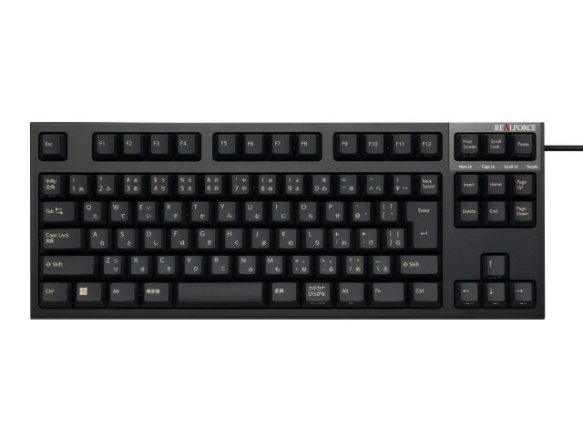 【尖んがり10倍】 東プレ 鍵盤 REALFORCE R3S R3SC11 [黒いこと/黒いこと] [キーレイアウト：日本語91 足がかり取り替えっこ：静電電気容量無接合点操作手順 インター人間の顔：USB テンキー：なし(テンキー受け答え) 足がかり打つこと：4粍] 【P10倍】