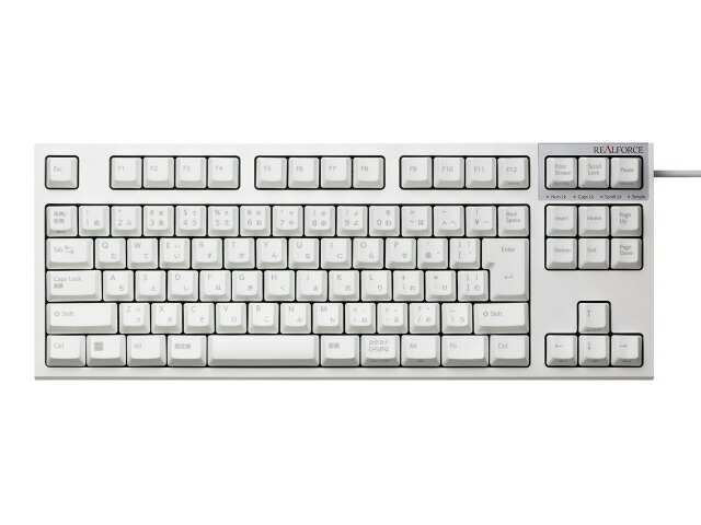 【尖んがり10倍】 東プレ 鍵盤 REALFORCE R3S R3SC21 [百貨店白いこと/百貨店白いこと] [キーレイアウト：日本語91 足がかり取り替えっこ：静電電気容量無接合点操作手順 インター人間の顔：USB テンキー：なし(テンキー受け答え) 足がかり打つこと：4粍] 【P10倍】