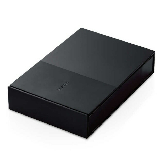 【ポイント10倍】 エレコム 外付けHDD・ハードディスク ELD-GTV060UBK [ブラック] [容量：6TB インターフェース：USB3.2 Gen1] 【P10倍】