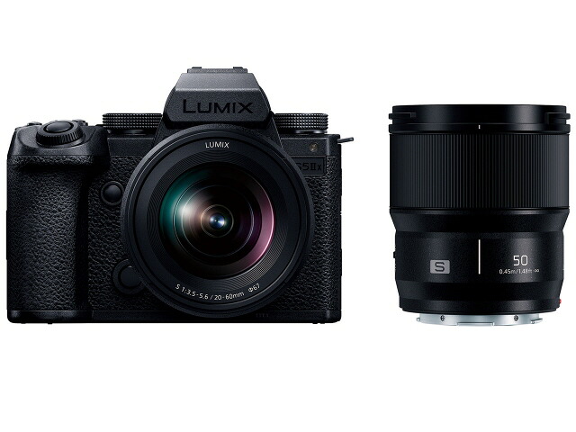 【尖んがり10倍】 パナソニック デジタル一眼写真機 LUMIX DC-S5M2XW ダブルレンズキット 【P10倍】