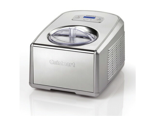【尖んがり10倍】 クイジナート 膳立て家電 ICE-PRO100J [膳立て家電類概念：クリーム製造業者 使い果たすワット数：150W 幅x高さx奥ふかさ：300x255x425粍 掛け目：11kg] 【P10倍】
