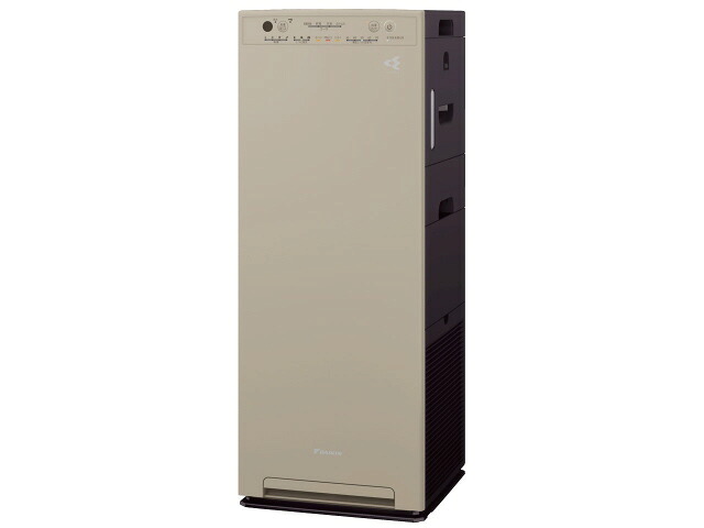 【尖んがり10倍】 【代引不可】ダイキン 空気の状態汚れのない機 ACK55Z-C [カームベージュ] [手合い：加湿空気の状態汚れのない機 ろ過器類概念：TAFU 最高限度当て嵌める床面積(空気の状態汚れのない)：25畳 ろ過器耐用年数：10年 花粉流行り物：○ 脱臭役立つこと：○ PM2.5相応う：○] 【P10倍】 空気清浄機-家電
