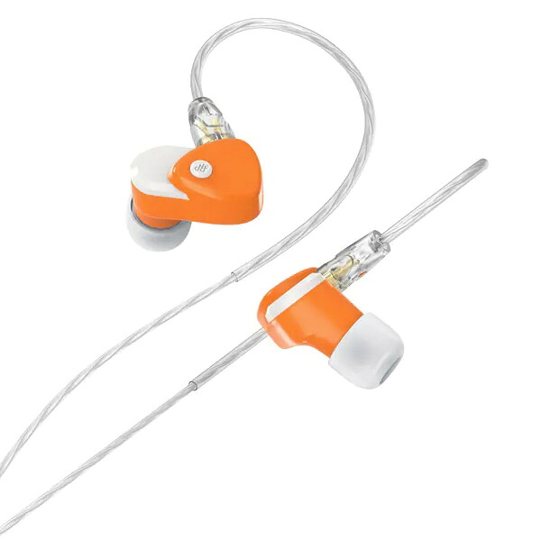 【ポイント10倍】 NF ACOUS イヤホン・ヘッドホン NF AUDIO RA10 [オレンジ] [タイプ：カナル型 駆動方式：ダイナミック型] 【P10倍】｜YOUPLAN