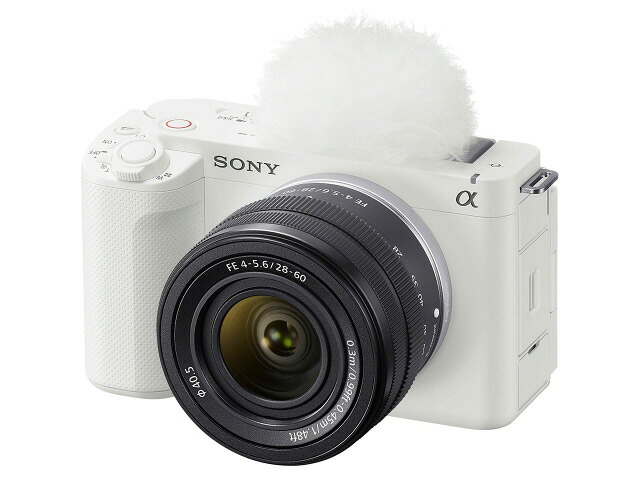 【尖んがり10倍】 SONY デジタル一眼写真機 VLOGCAM ZV-E1L 望遠レンズ一揃いの道具 [白いこと] [絵素数：1679万絵素(総絵素)/1605万絵素(法的有効性絵素) 光学望遠レンズ：5倍 映画化枚数：280枚 雨合羽写真機：○] 【P10倍】