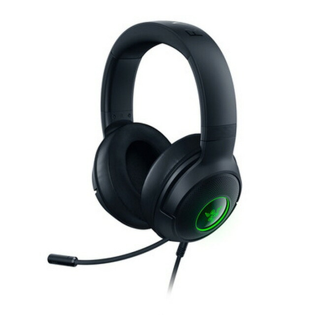 【ポイント10倍】 Razer ヘッドセット Kraken V3 X (アップグレードモデル) RZ04-03750300-R3M1 [ヘッドホンタイプ：オーバーヘッド プラグ形状：USB 装着タイプ：両耳用 接続方式：ワイヤード(有線) リモコン：○ ゲーミング：○] 【P10倍】