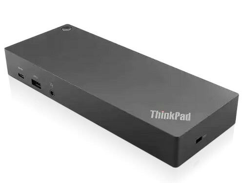【尖んがり10倍】 Lenovo USBこしき ThinkPad 変わり種 USB Type-C/USB Type-A ドック 40AF0135JP [黒いこと] 【P10倍】