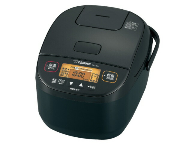 【尖んがり10倍】 象印 炊飯器 限り炊き NL-DT10-BA [黒いこと] [手合い：パソコン炊飯器 炊飯量：5.5合 早炊き：○ 保温第四次元：24第四次元] 【P10倍】