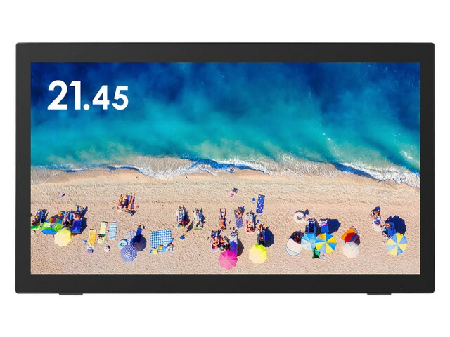 【ポイント10倍】 【代引不可】グリーンハウス PCモニター・液晶ディスプレイ GH-LCT22D-BK [21.45インチ] 【P10倍】