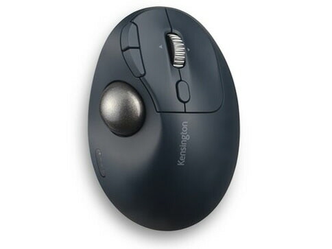 【ポイント10倍】 ケンジントン マウス Pro Fit Ergo TB550 Trackball K72196JP [ブラック] [タイプ：トラックボール インターフェイス：Bluetooth LE/無線2.4GHz その他機能：チルトホイール/カウント切り替え可能/着脱式レシーバ ボタン数：9ボタン 重さ：143g] 【P10倍】