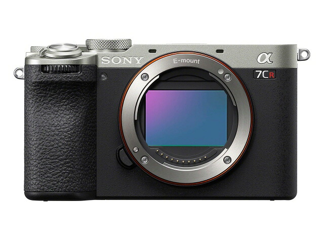 【ポイント10倍】 SONY デジタル一眼カメラ α7CR ILCE-7CR ボディ [シルバー] [タイプ：ミラーレス 画素数：6250万画素(総画素)/6100万画素(有効画素) 撮像素子：フルサイズ/35.7mm&times;23.8mm/CMOS 重量：430g] 【P10倍】｜YOUPLAN