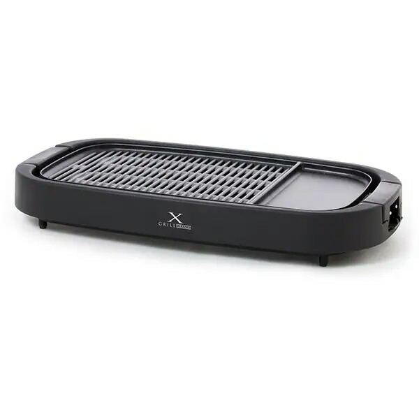 山善　ホットプレート　XGRILL TRIPLE NEHP-013TX（B） 商品情報_減煙焼き肉グリル XGRILL TRIPLE | 山善の商品情報