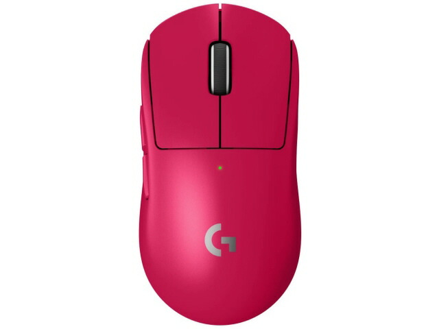 【尖んがり10倍】 ロジクール 二十日鼠 PRO X SUPERLIGHT 2 G-PPD-004WL-MG [マゼンタ] [印字機：光学式二十日鼠 インター人間の顔：USB/無線電話2.4GHz 余分の物役立つこと：かぞえ上げるうつり変わり能力のある/着脱式受信システム 名取り草数：5名取り草 重さ：60g] 【P10倍】