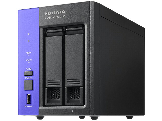【尖んがり10倍】 IODATA NAS(網状組織HDD) ローカルエリアネットワーク DISK Z HDL2-Z22WATB02 [運転ベイ数：HDDx2 電気容量：HDD：2肺結核 ローカルエリアネットワークす早さ：10GbE] 【P10倍】