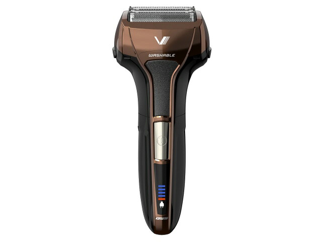 【ポイント10倍】 マクセルイズミ シェーバー IZF-V553W-T [ブラウン] [刃の枚数：5枚刃 駆動方式：往復式 電源方式：充電交流 その他機能：水洗い/キワゾリ刃] 【P10倍】