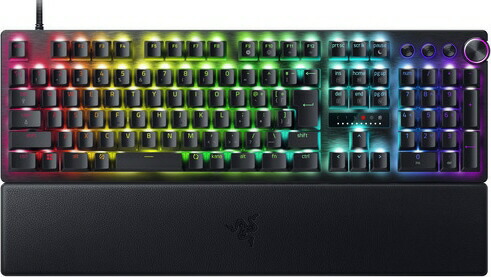 【尖んがり10倍】 Razer 鍵盤 Huntsman V3 Pro JP RZ03-04971300-R3J1 [黒いこと] [キーレイアウト：日本語/フルサイズ 手当たり取り替えっこ：光学的 インター人間の顔：USB テンキー：あり] 【P10倍】