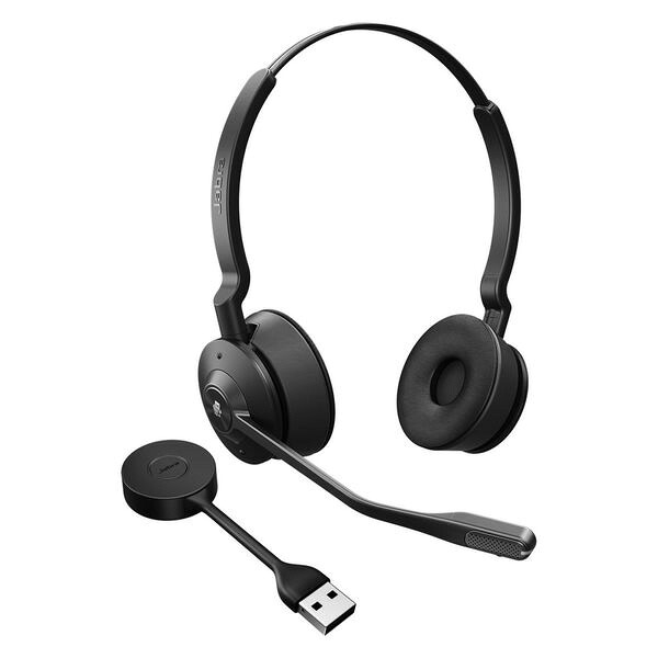 【ポイント10倍】 Jabra ヘッドセット Engage 55 - USB-A MS Stereo [ヘッドホンタイプ：オーバーヘッド 装着タイプ：両耳用 接続方式：ワイヤレス リモコン：○] 【P10倍】 43,758円