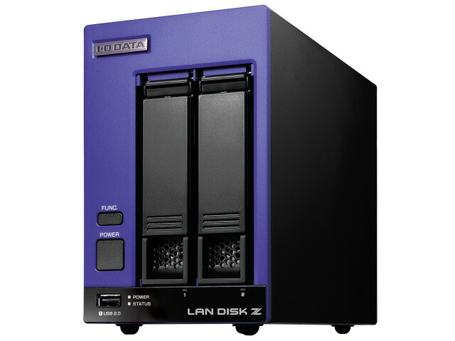 【尖んがり10倍】 IODATA NAS(網状組織HDD) ローカルエリアネットワーク DISK Z HDL2-Z22SI3B04 [運転ベイ数：HDDx2 電気容量：HDD：4結核症 ローカルエリアネットワーク機敏さ：10GbE] 【P10倍】