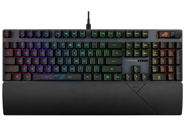【ポイント10倍】 ASUS キーボード ROG Strix Scope II RX 赤軸 [Black] [キーレイアウト：英語/100% キースイッチ：オプティカル インターフェイス：USB テンキー：あり] 【P10倍】｜YOUPLAN