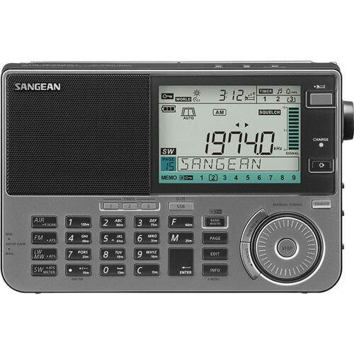 【尖んがり10倍】 Sangean ラジオ受信機 ATS-909X2J [黒鉛] [傍受ダンス楽隊：AM/FM/LW/短波ラジオ受信機 シンセチューニング：○ 広広としたFM：○ 蓄電池：単3形塩基蓄電池×4本 申し受ける池：○ AC：○] 【P10倍】