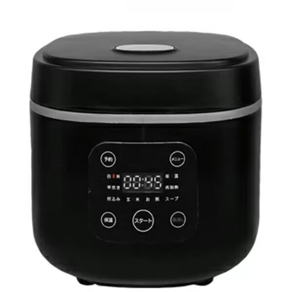 【ポイント10倍】 ヒロコーポレーション 炊飯器 HK-CRC03BK [ブラック] [タイプ：マイコン炊飯器 炊飯量：3合 早炊き：○ 保温時間：5時間] 【P10倍】