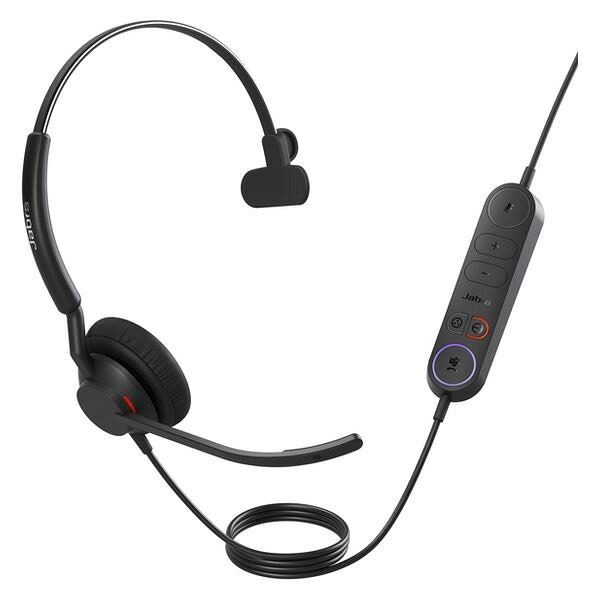 【ポイント10倍】 Jabra ヘッドセット Engage 40 - (Inline Link) USB-C MS Mono [ヘッドホンタイプ：オーバーヘッド プラグ形状：USB 装着タイプ：片耳用 接続方式：ワイヤード(有線) リモコン：○] 【P10倍】 28,386円