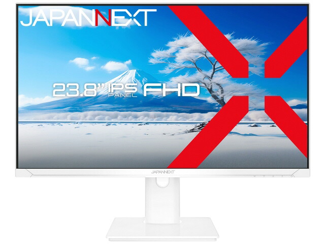 【尖んがり10倍】 JAPANNEXT パソコン管する・液晶見せびらかす JN-IPS2381FHDR-HSP-W [23.8in 白いこと] 【P10倍】