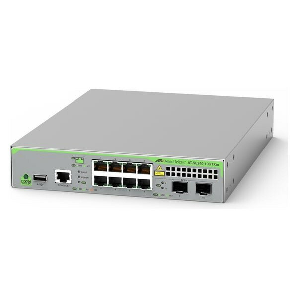 【尖んがり10倍】 アライドテレシス スイッチングこしき(網状組織こしき) CentreCOM AT-SE240-10GTXm 【P10倍】
