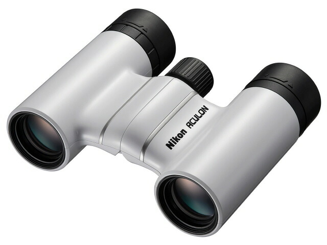 【ポイント10倍】 ニコン 双眼鏡 ACULON T02 8x21 [ホワイト] [倍率：8倍 対物レンズ有効径：21mm 実視界：6.3° 明るさ：6.8 重量：195g] 【P10倍】