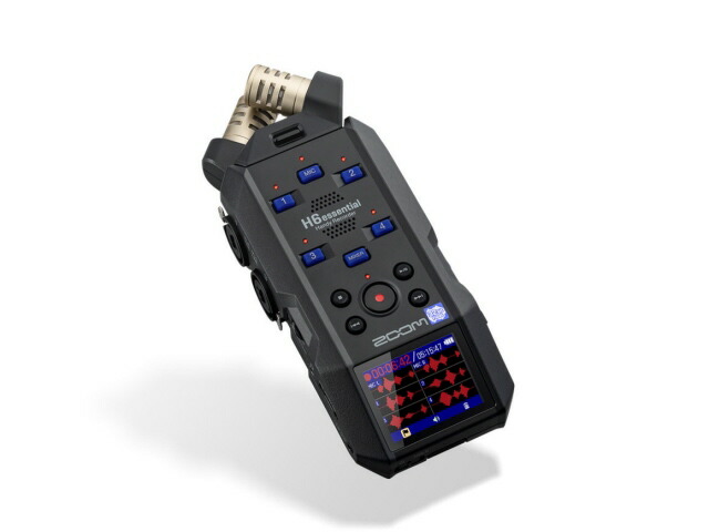 【尖んがり10倍】 ZOOM ボイスレコーダー・集積回路リコーダー H6essential Handy Recorder 【P10倍】