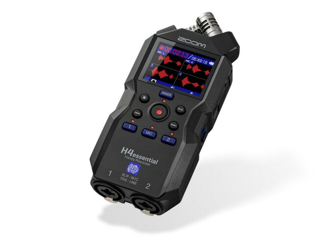 【尖んがり10倍】 ZOOM ボイスレコーダー・集積回路リコーダー H4essential Handy Recorder 【P10倍】