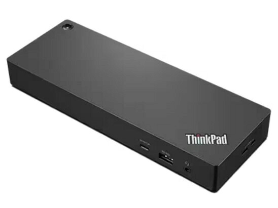 【尖んがり10倍】 Lenovo USBこしき ThinkPad ユニバーサル Thunderbolt 4 ドック 40B00135JP [黒いこと/赤いこと] 【P10倍】